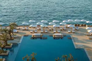 Azure waters at Four Seasons Astir Palace
