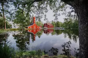 Traditional building in Str&ouml;mfors