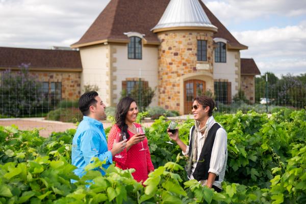 Messina Hof winery in Fredericksburg, Texas