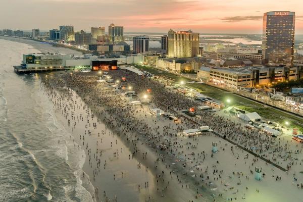 Sights and sounds in Atlantic City, New Jersey