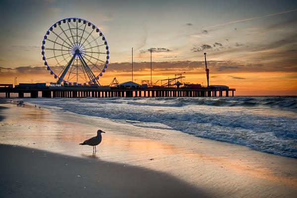 Sights and sounds in Atlantic City, New Jersey