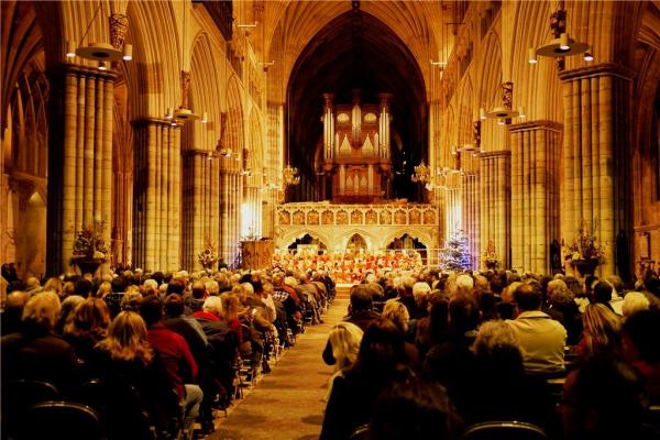 Christmas in Exeter Cathedral Christmas in Exeter Cathedral