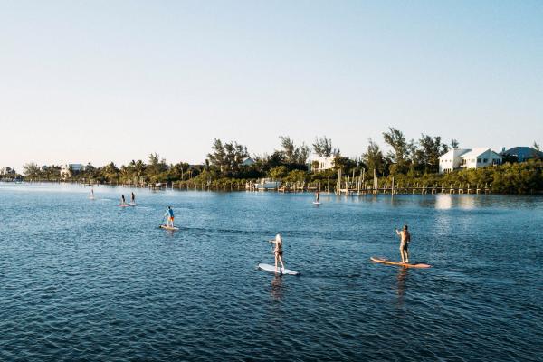 Paddleboarding in Jensen Beach