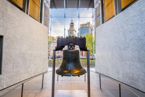 The Liberty Bell in Philadelphia The Liberty Bell in Philadelphia