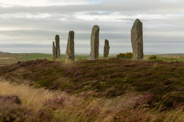 The Ring of Brodgar in the Orkney Isles The Ring of Brodgar in the Orkney Isles