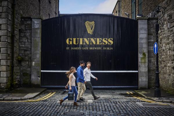 The Guinness Storehouse in Dublin The Guinness Storehouse in Dublin