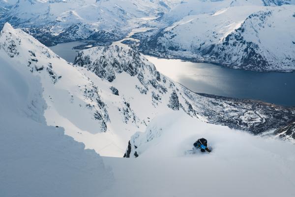 Haerty shredding the backcountry Haerty shredding the backcountry