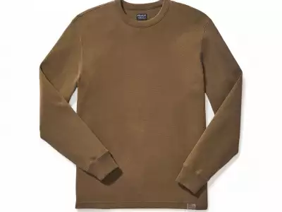 Filson waffle knit thermal crew