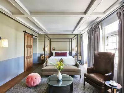 A room at the Hollywood Roosevelt hotel in Los Angeles