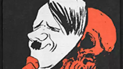 Franklin-Roosevelt’s-message-to-young-people-(illustrated-with-Hitler-mask-and-skull)-©-Crown-copyright