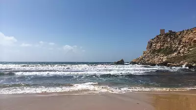 Ghajan Tuffieha Bay, Malta