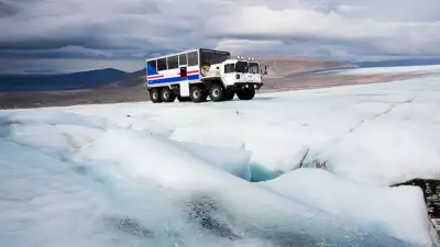 Into the glacier tour
