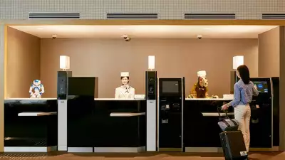 Robot hotel Japan