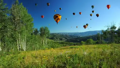 Balloons over Aspen