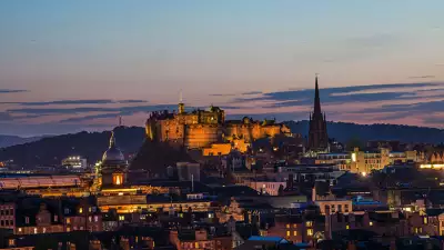 Edinburgh sunset
