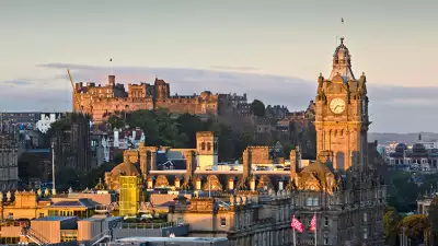 Balmoral Hotel clock tower