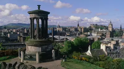Calton Hill view Edinburgh