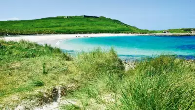 Alderney beach in Guernsey, Channel Islands