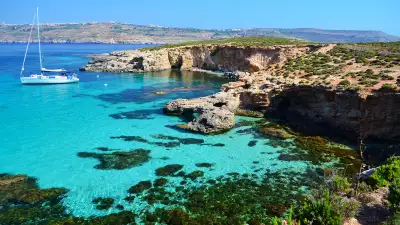 Photograph of Comino Island, Blue Lagoon in Malta