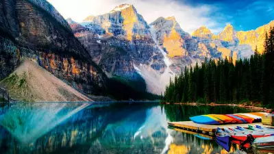 Rex Montalban, Canadian Rockies, Canada