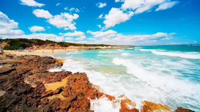Coast of Ostuni, Brindisi, Puglia, Italy