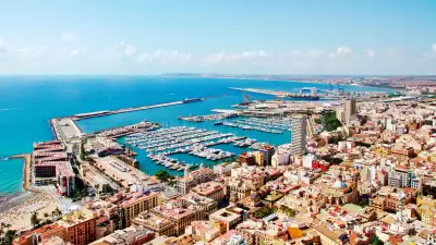 Alicante harbour, Spain