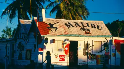 A rum shack in Barbados