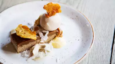 Dessert at Dundas Arms