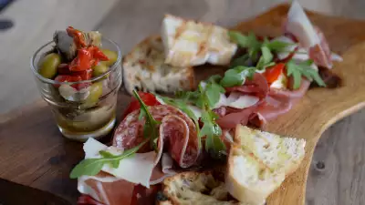 Meats to share at The Bildeston Crown