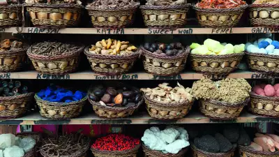 Spices for sale at Dubai old market