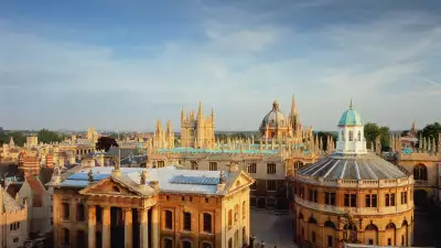 The rooftops of Oxford
