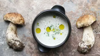 Mushroom soup at The Jack in the Green, Rockbeare