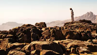 View of Jebel Shams, Oman