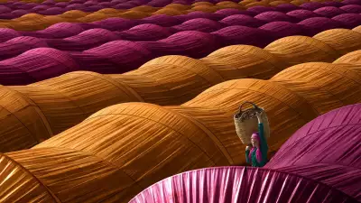 Turkish strawberry farmer working the fields