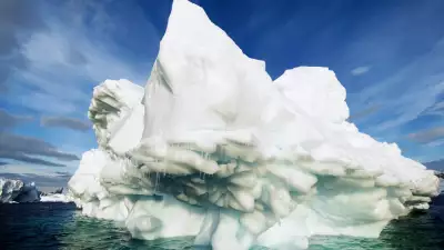 Exploding ice in Antarctica