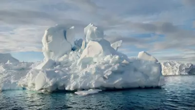 An ice stack in Antarctica