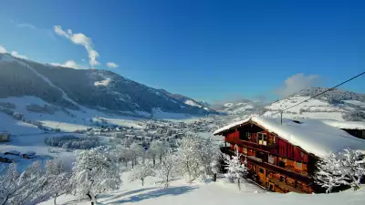 A ski chalet in Ski Juwel