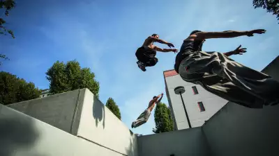 Parkour fitness course in Berlin