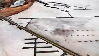 Gold mine scars in Australia