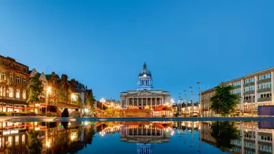 View of the Market Square, Nottingham