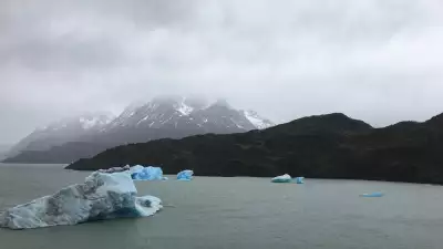 Misty ocean views in Chilean Patagonia