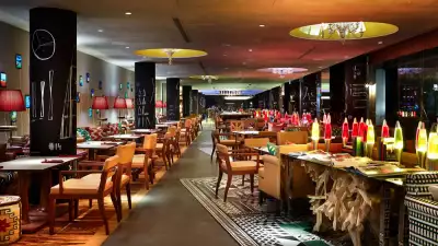 Dining room at M Social, Singapore