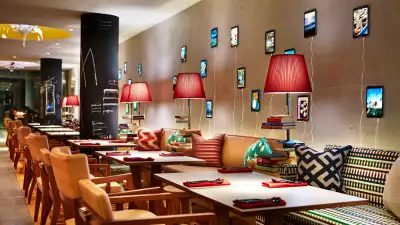 Dining room at M Social, Singapore