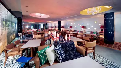 Dining room at M Social, Singapore