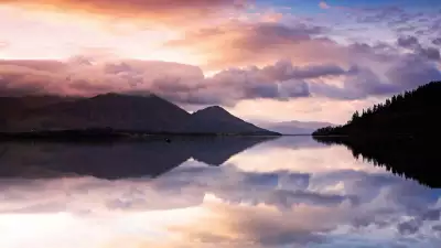 Bassenthwaite Lake from Lakes distillery, Cumbria