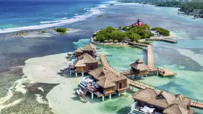 Over-water Villas at Sandals Royal Caribbean, Jamaica