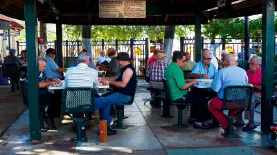 Domino Park in Little Havana, Miami, USAa