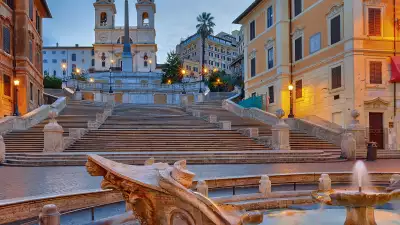 The Spanish Steps, Rome, Italy