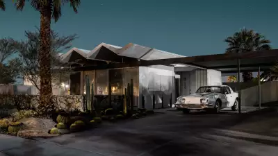 Sutdebaker Avanti outside 290 E Simms Rd, Palm Springs