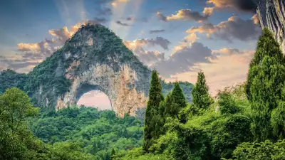 Moon Hill Yangshuo, China
